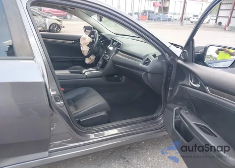 2021 Honda Civic Ex-L z USA, uszkodzony, nr VIN 19XFC1F79ME013855